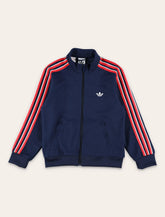 Adidas Originals zip-up jacket in blue - | Spazio Pritelli