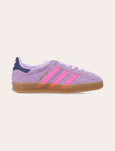Sneakers Gazelle Indoor lilla in camoscio per bambine adidas - | Spazio Pritelli