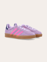 Sneakers Gazelle Indoor lilla in camoscio per bambine adidas - | Spazio Pritelli