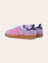 Sneakers Gazelle Indoor lilla in camoscio per bambine adidas - | Spazio Pritelli
