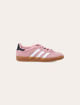 adidas Kids Gazelle Indoor pink suede sneakers - | Spazio Pritelli