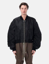 Rick Owens black Secchia Flight jacket - | Spazio Pritelli