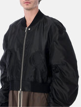 Rick Owens black Secchia Flight jacket - | Spazio Pritelli