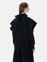 Sacai Hooded Zip Sweatshirt - | Spazio Pritelli