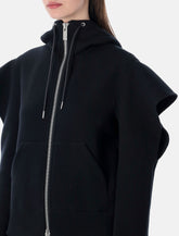 Sacai Hooded Zip Sweatshirt - | Spazio Pritelli