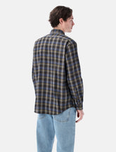 ERL plaid long-sleeve button-up shirt - | Spazio Pritelli