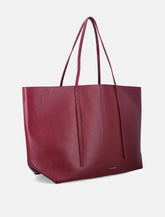 Abilla leather tote bag By Malene Birger - | Spazio Pritelli