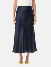 Gonna midi satinata di By Malene Birger - | Spazio Pritelli