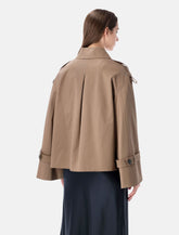 Trench corto oversize Alisandra di By Malene Birger - | Spazio Pritelli