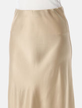 Gonna maxi Barbara in satin di By Malene Birger - | Spazio Pritelli