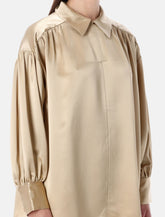 By Malene Birger Leonora satin blouse - | Spazio Pritelli