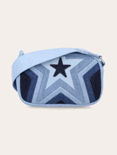 Stella McCartney Kids star motif denim crossbody bag - | Spazio Pritelli