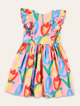 Stella McCartney Kids graphic Love dress for girls - | Spazio Pritelli