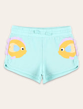 Stella McCartney Kids fish graphic sweatshirt & shorts set - | Spazio Pritelli