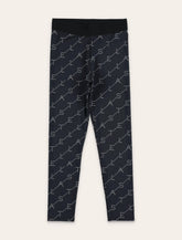 Stella McCartney Kids allover logo print leggings for kids - | Spazio Pritelli