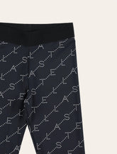 Stella McCartney Kids allover logo print leggings for kids - | Spazio Pritelli
