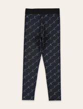 Stella McCartney Kids allover logo print leggings for kids - | Spazio Pritelli