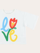 Stella McCartney Kids LOVE graphic T-shirt - | Spazio Pritelli