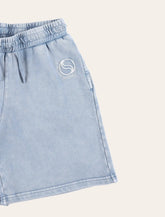 Stella McCartney Kids S-Wave logo sweatshorts - | Spazio Pritelli