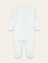 Set pagliaccetto e cappellino Stella McCartney Kids con stampa floreale - | Spazio Pritelli