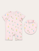Set da neonato con stampa floreale di Stella McCartney Kids - | Spazio Pritelli