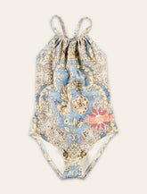 Zimmermann Daylight kids' gathered swimsuit - | Spazio Pritelli