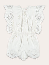 Zimmermann broderie jumpsuit for girls - | Spazio Pritelli