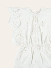Zimmermann broderie jumpsuit for girls - | Spazio Pritelli