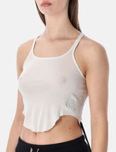 Basic tank cropped top di Rick Owens DRKSHDW - | Spazio Pritelli