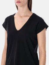 James Perse cotton deep V-neck Tee - | Spazio Pritelli