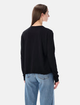 James Perse oversized crepe jersey long sleeve Tee - | Spazio Pritelli