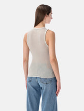 Top James Perse in cotone e cashmere a coste - | Spazio Pritelli
