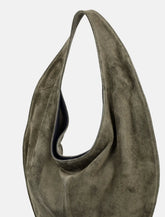 Maeden Market kelp suede tote - | Spazio Pritelli