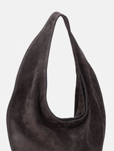 Maeden Market grape suede tote - | Spazio Pritelli