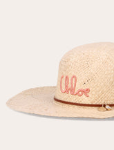 Cappello estivo da bambina in paglia Chloé - | Spazio Pritelli