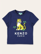 Kenzo Front Tiger T-Shirt for Kids - | Spazio Pritelli
