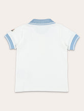 Polo in piqué da neonato di Moncler - | Spazio Pritelli