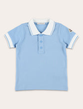 Polo in piqué da neonato di Moncler - | Spazio Pritelli