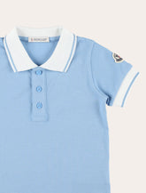 Polo in piqué da neonato di Moncler - | Spazio Pritelli