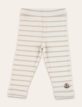 Moncler striped cotton new born gift set - | Spazio Pritelli