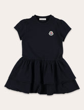 Moncler cotton jersey baby dress - | Spazio Pritelli