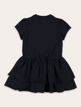 Moncler cotton jersey baby dress - | Spazio Pritelli