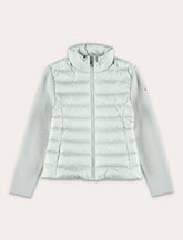 Moncler padded front wool cardigan for kids - | Spazio Pritelli