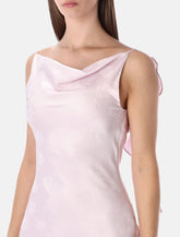 Rotate floral jacquard waterfall maxi dress - | Spazio Pritelli