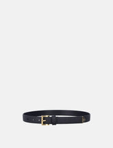 Prada black Saffiano logo belt - | Spazio Pritelli