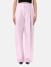 The Latest Axel poplin pants - | Spazio Pritelli