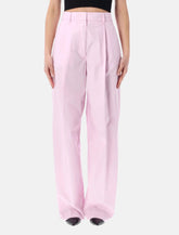 The Latest Axel poplin pants - | Spazio Pritelli