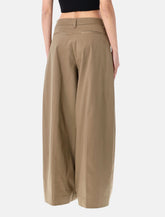 The Latest Deva cotton tailored pants - | Spazio Pritelli