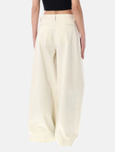 The Latest Deva cotton tailored pants - | Spazio Pritelli