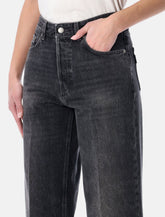 Haikure Betty authentic black cropped jeans - | Spazio Pritelli